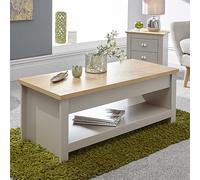 GFW Lancaster Lift Up Coffee Table Grey