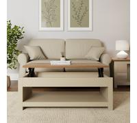 Home Source Lancaster Lift-Up Coffee Table Unit Cream