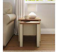GFW Lancaster Nesting Tables - Cream, Cream