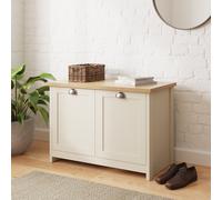 GFW Lancaster Shoe Storage in Cream GFW Cream