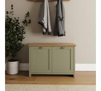 GFW Lancaster Shoe Storage Sage Green
