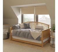 Gfw Madrid Wooden Day Bed & Trundle Set Oak