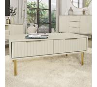 GFW Nervata Coffee Table in Ivory GFW Ivory