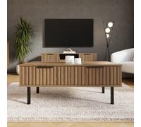 Gfw Nervata Coffee Table Oak/black