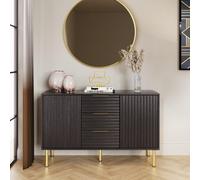 GFW Nervata Sideboard in Black GFW Black