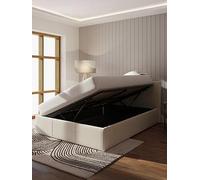 Gfw Odessa Fabric Side Lift Up Ottoman Storage Bed With Sleepycastle Mattress Options (Buy & Save!) Grey
