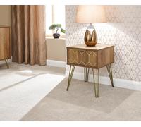 GFW Orleans Lamp Table - Mango, Brown