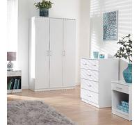 GFW Panama 4 Piece Bedroom Set White