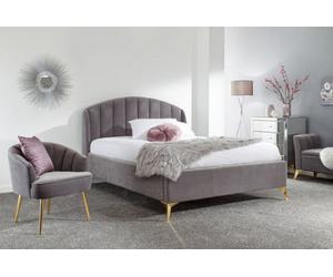 Gfw Pettine 150Cm End Lift Ottoman Bed King Size Grey