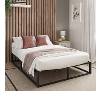 Gfw Platform Bedframe 120Cm Small Double Black