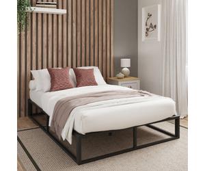 Gfw Platform Bedframe 120Cm Small Double Black