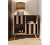 Gfw Rowen 2 Door & Compact Sideboard Black