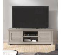 Gfw Salcombe 2 Door Tv Unit Warm Grey Oak