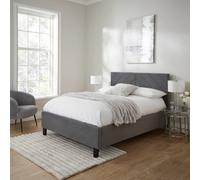 GFW Thea Ottoman Bed in Grey | Size: King GFW Grey King