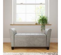 Gfw Verona Chenille Window Seat Grey