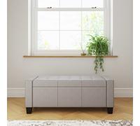 Verona Ottoman Storage Bench GFW Mid Grey One Size