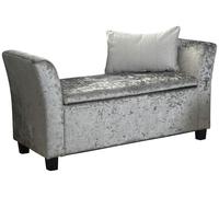 GFW Verona Window Velvet Seat - Grey