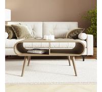 GFW Vionna Rectangular Coffee Table - Natural
