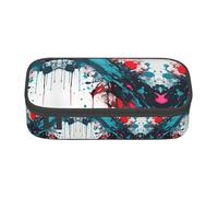 GFXEDSAH Abstract Paint Splashes Print Stylish and Functional Pencil Bags,Small But Spacious,Ideal for Travel Or Daily Use