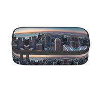 GFXEDSAH Chicago Illinois USA 1 Print Stylish and Functional Pencil Bags,Small But Spacious,Ideal for Travel Or Daily Use