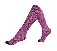 GFXEDSAH Cute Leopard Print Compression Socks For Men And Women,Sports Socks,Travel,And Everyday Wear