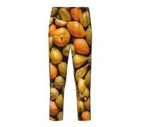 GFXEDSAH Food With Zinc Print Soft And Comfortable Pajama Pants,For Leisure,Family Time And Outings