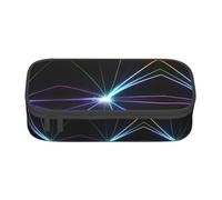 GFXEDSAH Laser Light Print Stylish and Functional Pencil Bags,Small But Spacious,Ideal for Travel Or Daily Use