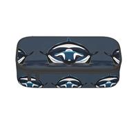 GFXEDSAH Orca Killer Whale Print Stylish and Functional Pencil Bags,Small But Spacious,Ideal for Travel Or Daily Use