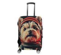 GFXEZZLH Biewer Terrier Astronaut Poster_ Biewer Terrier Retro Print_ Biewer Terrier Portrait_ Funny Dog Poster_ Andy Warhol Art_ Vintage Dog Poster-1_4Luggage Case CoverM(22-24inch)