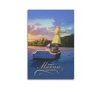 GFXEZZLH When Marnie Was There Movie Poster4 Poster Decorative Painting Canvas Wall Posters And Art Picture Print Modern Family Bedroom Decor Posters 08x12inch(20x30cm)