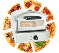 GFXYQPDNV 12 Electric/Propane Gas Outdoor Pizza Oven, Portable Appliance for All Outdoor Kitchens, with Temperature Detector Visual Glass,110V