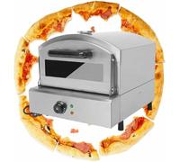 GFXYQPDNV 12 Outdoor Gas Pizza Oven - Pull-Out Handle Temperature Detector, Portable Stainless Steel Pizza Oven for Grill, Backyard and Camping,