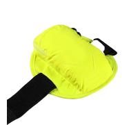 GFZMF Reflective Running Phone Armband, Water Resistant Mini Pouch, Multi-Position Arm Wrist Leg Band for Running Gym Outdoor, Black Silver Gray Neon Yellow