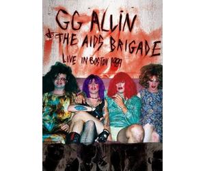 GG ALLIN AND THE AID - LIVE IN BOSTON 1989 - DVD - D72z