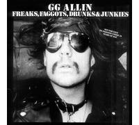 GG Allin Freaks, Faggots, Drunks & Junkies (Vinyl) 12" Album (US IMPORT)