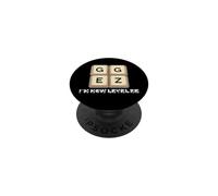 GG Easy Funny Gamer Saying for 35th Birthday PopSockets Adhesive PopGrip