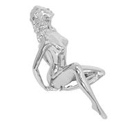 GG Grand General 48420 Chrome Lady Hood Ornament
