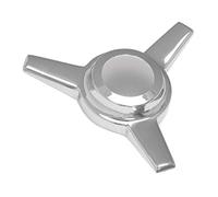 GG Grand General 90344 Chrome Wheel Spinner 3 Bar Straight Stud Mount