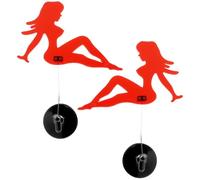 GG Grand General 93332 Red Waving Lady with Suction Cup