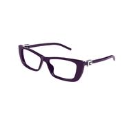 GG Logo Cat Eye Frame - female - Gucci - Glasses - Purple - 53 MM - Accessories 53 MM