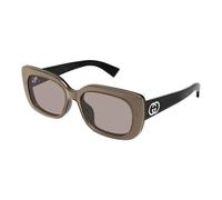 GG Muse Rectangular Sunglasses - female - Gucci - Sunglasses - Brown - 55 MM - Accessories 55 MM
