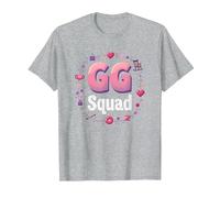 GG Squad: Crafty Grandma Gathering Fun Circle T-Shirt, Men, Heather Grey, 3XL