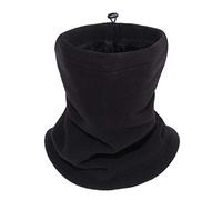 GG ST Thermal Neck Gaiter Snood,Balaclavas Face Mask,Warmer Fleece Lined Infinity Scarf Double-Layer Thicken Windproof Cycling Ski Running for Mens Womens Outdoor Sports Black