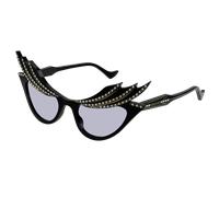 GG1094S 001 Woman Sunglasses Acetate Black Violet Cat Eye Normal