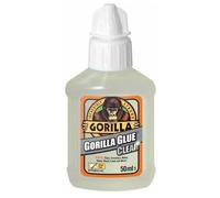 Gorilla Glue Clear 50ml Adhesive High Strength Foam Free