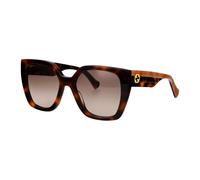 Gucci Square Womens Havana Crystal Brown Gradient GG1300S - One Size
