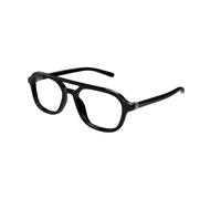 Gucci GG1673O 001 Man Optical frames Acetate Black Transparent Pilot