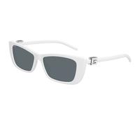 GG1681S 006 Woman Sunglasses Injected White Grey Cat Eye