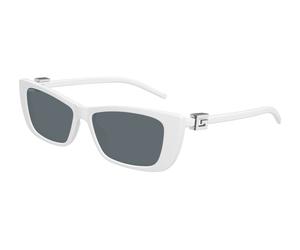 GG1681S 006 Woman Sunglasses Injected White Grey Cat Eye