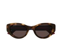 Gucci GG1862S 002 Woman Sunglasses Acetate Havana Brown Cat Eye